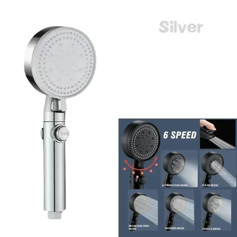 Shower Head Household Pressurized Shower Top Spray Bath Shower Single Head Large Shower Head Shower Accessories