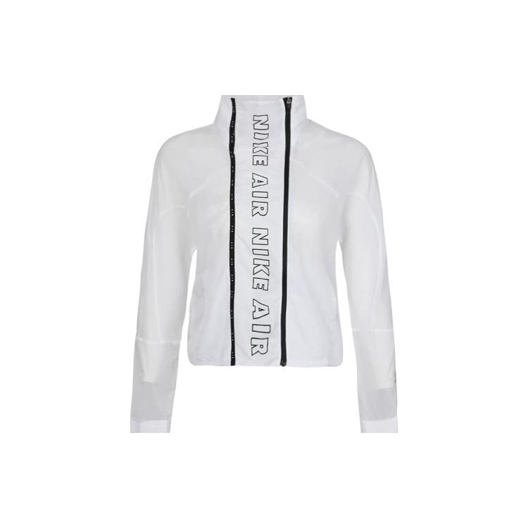 (WMNS) Nike Air Full-length zipper Cardigan Running Jacket White Women s CJ1875-100 S