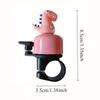 Dinosaur Bicycle Bell Dinosaur Cartoon Ring Horn Bike Bell  Lovely Bike Horn Children'S Bicycle Bell High-Loudness, Metal Bell