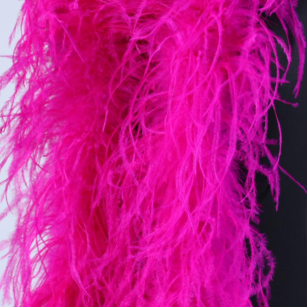 1 2 3 4 6 Natural ostrich feathers 2 meters ostrich feather scarf decorate carnival dress clothing feathers draped in shawl crafts
