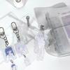 Ghost Girl Angel Phone Keychain Cute White Kawaii Charms Pendant For iPhone 15Promax Airpods Earphone Books Ins Korea New