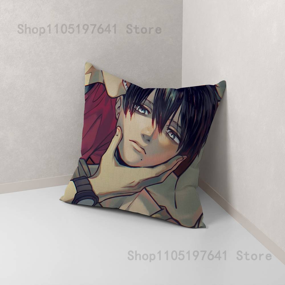 Anime The Summer H-Hikaru D-Dieds Pillow Case Plush Pillow Cases Home Decoration Pillow Cover for Sofa Bed Chair Living Room