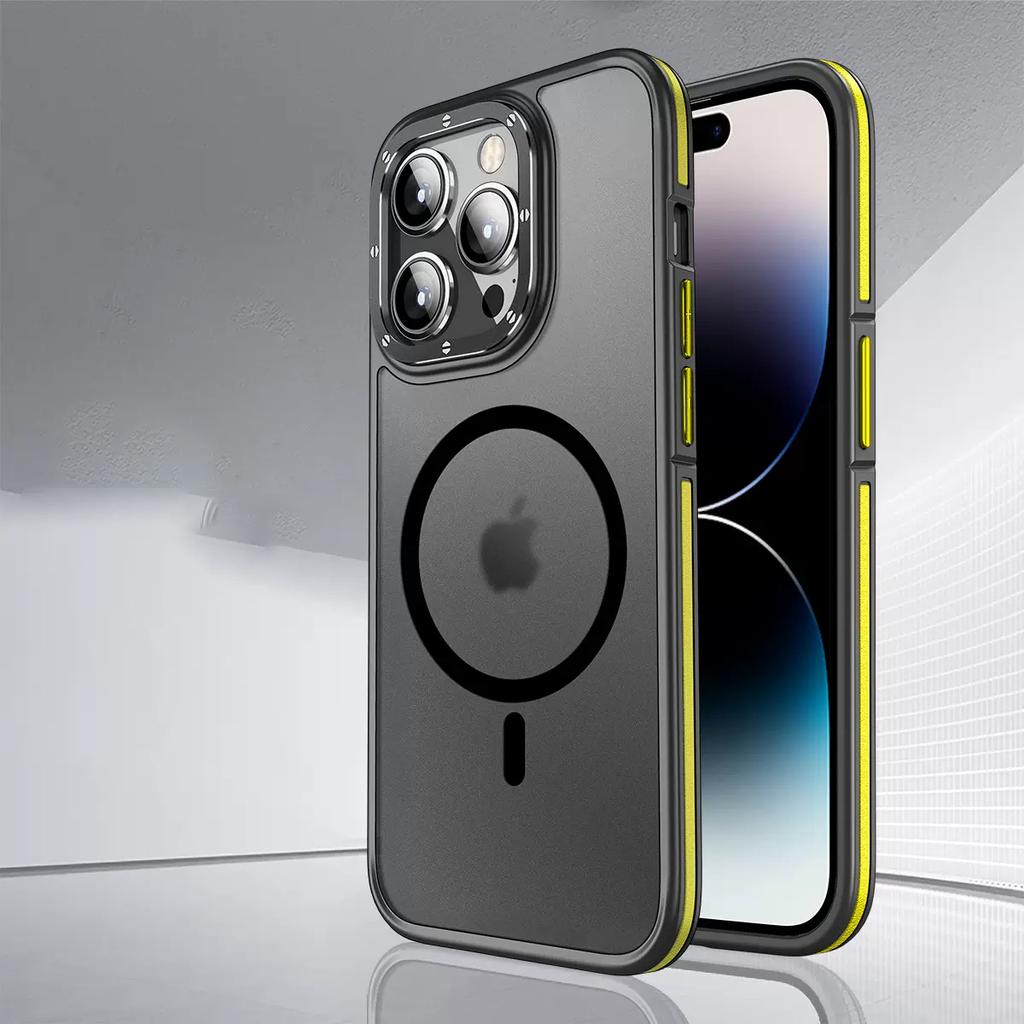 Apple 15 Sets Of Beer Magnetic All-Inclusive Mobile Phone Case Magsafe Case Iphone15Promax Anti-Drop Protective Case 16