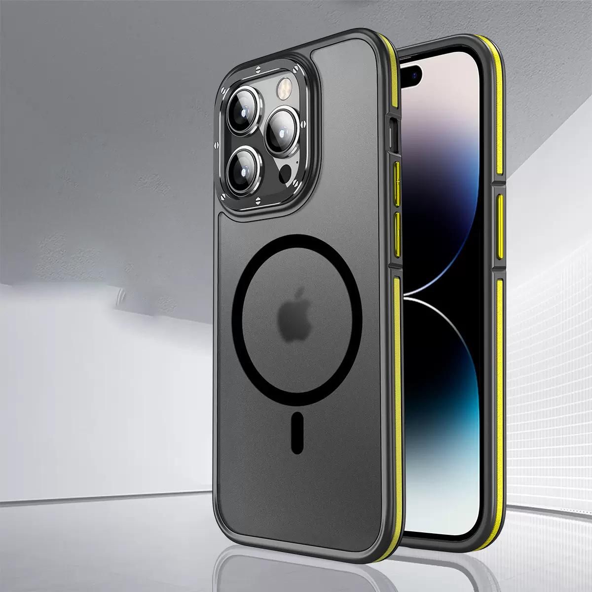 

Apple 15 комплектов пива магнитный все включено мобильный телефон чехол Magsafe чехол Iphone15Promax анти-падение защитный чехол 16 iphone15pro max