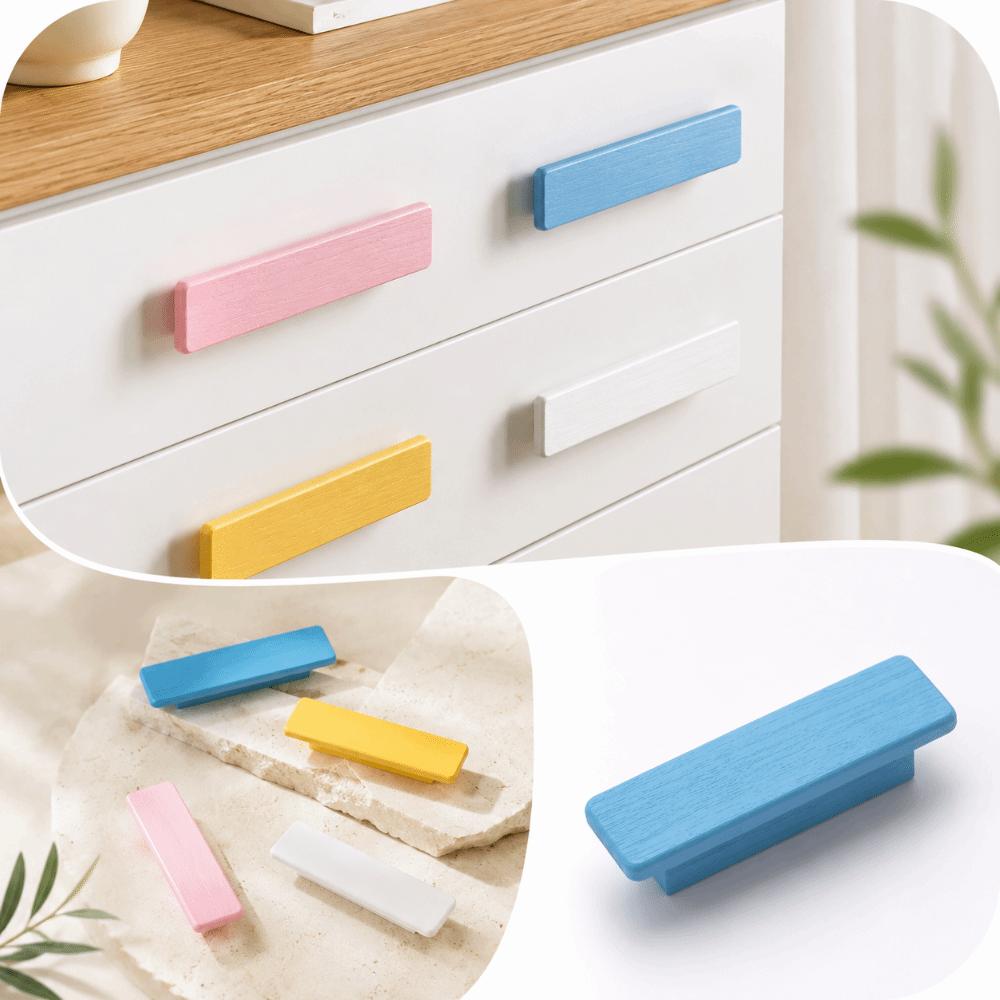 Colorful Furniture Pull Handle Single-Hole Cabinet Handle Drawer Handle  Household Furniture
