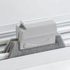 Small Window Groove Cleaning Brush Tool Door Window Sill Track Cleaner Lightweight Durable Stainless Steel Material