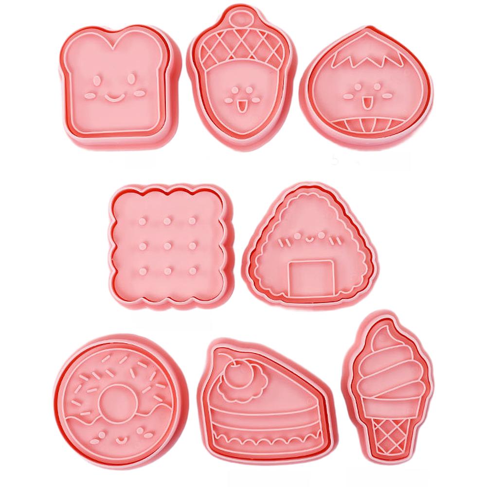 Cartoon Baking Molds Cookie Cutter Set Holiday Baking Reusable For Baking Cartoon Design PP Material Food-safe PP China Mainland