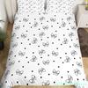 Bowknot Girlish Duvet Cover Cherry Cake Cartoon Bedding Set Cute Dots Love Heart Bow-tie Comforter Cover,Pink Kawaii Quilt Cover