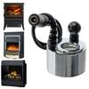Disque en Verre Transducteur de Feu Électrique Pour Chauffage DIMPLEX M-011B/M011B Pour Optimyst