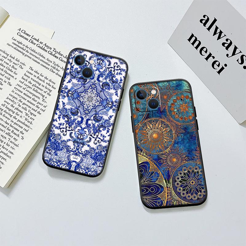 RP46 Mandalas New High-End Shell Phone Case for OPPO A3 Pro A72 A74 A76 A77 A77S A78 A79 A94 A95 A18 A40M A58