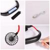 Feiona Hands-free Neck Fan, Hands-free Personal Fan, Earphone Design Wearable Portable USB Rechargeable Neck Fan
