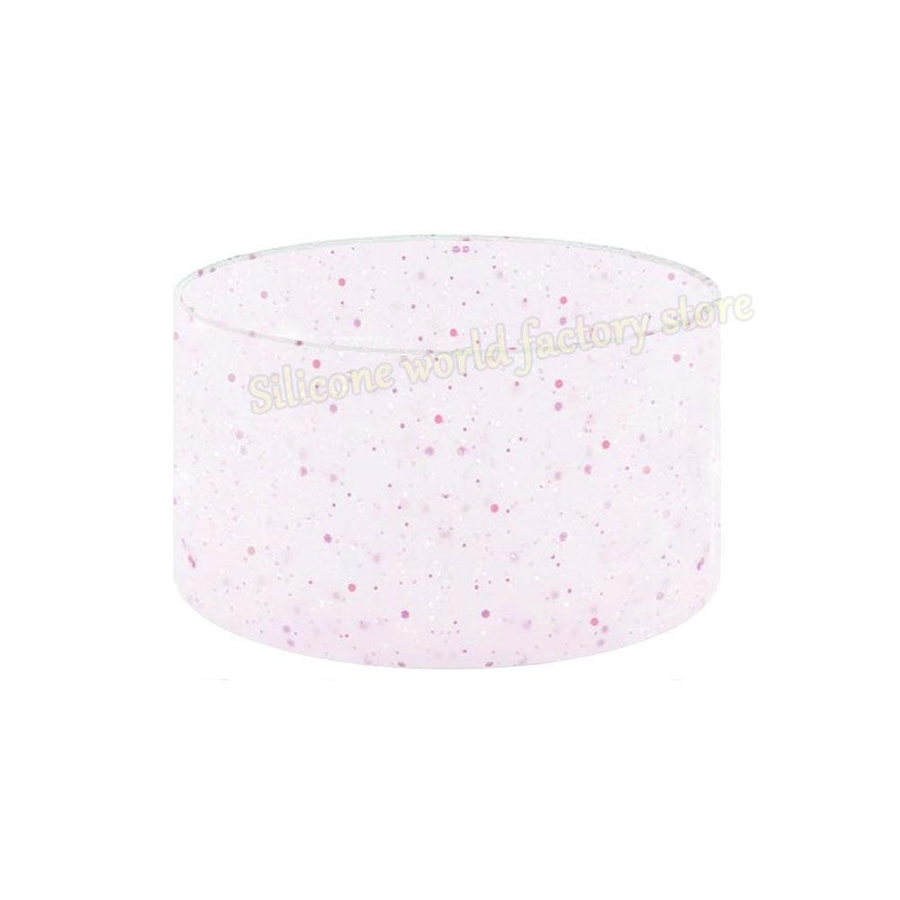 SW 7.5CM Glitter Silicone Cup Bottom Cover For Stanley 40oz/30oz Tumbler Anti-Slip Silicone Boot Sleeve 75MM Water Bottle Covers