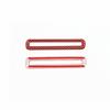 For Ford Mustang 2015-2021 Red Carbon Fiber Door Air Outlet Vent Ring Trim Cover