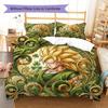MandalaDragonball Pattern Bedding Quilt Set Quilt Cover Pillowcase Home Decoration Birthday Gift (1 * duvet cover + 2 * pillowcase, without core)