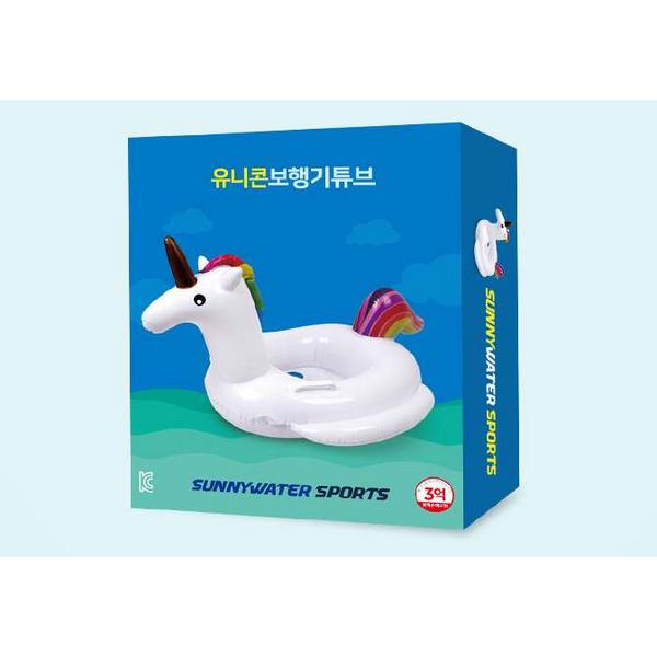 Sunny Water Infant Unicorn Walker Tube, articole distractive coreene cu apă