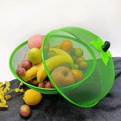 Obstschale, Gemüsekorb, 24/28 cm, Metallgitterschale zum Waschen von Obst, Gemüse und Snacks