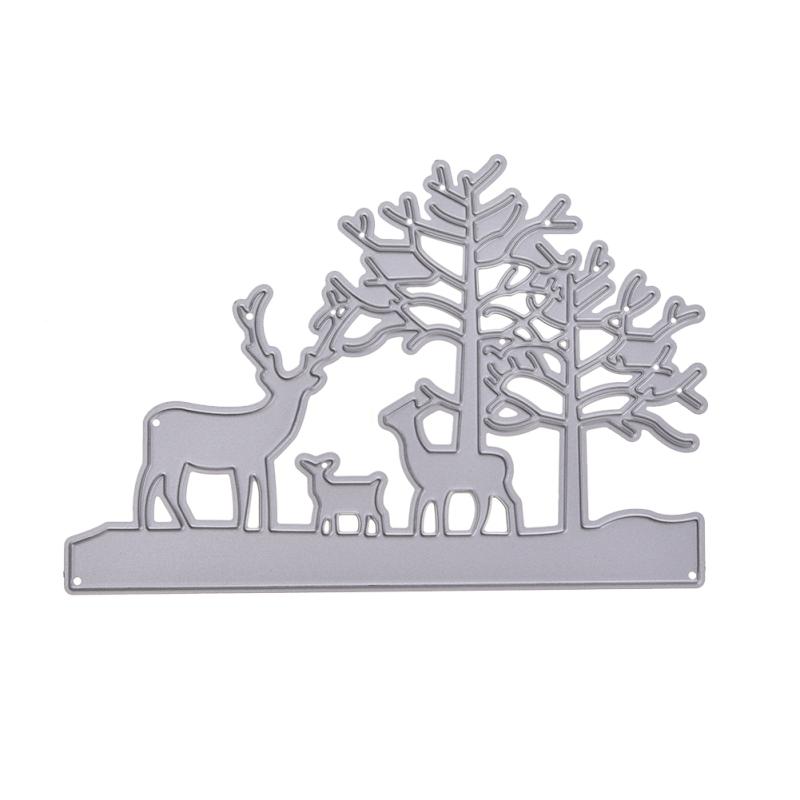 Christmas Cute Deer Metal Cutting Die Craft Dies Scrapbooking New 2018 Dies Cut Christmas Cute Deer Metal Cutting Die Craft Dies Scrapbooking New 2018 Dies Cut