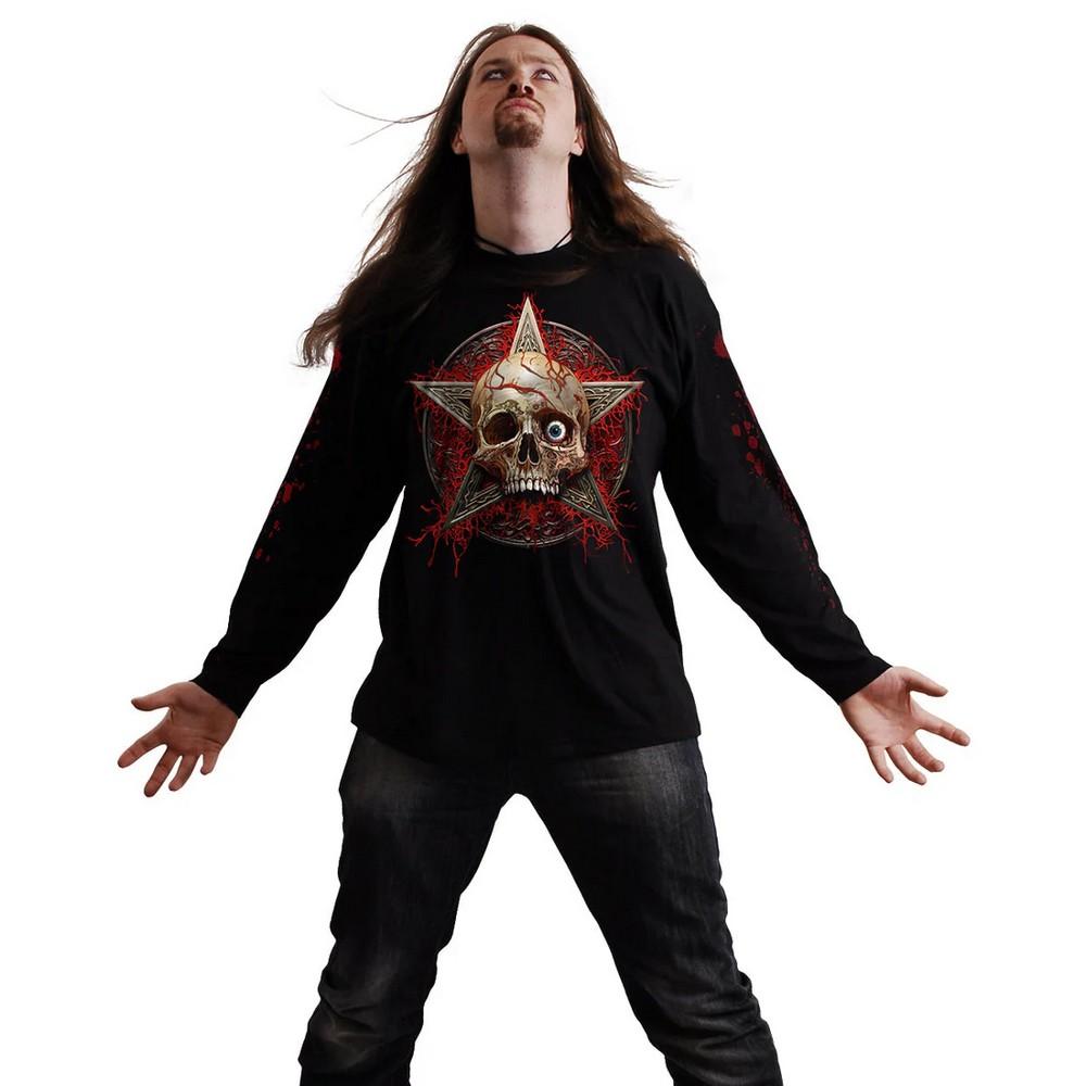 Spiral Direct Unisex Adult Creeping Curse Long-Sleeved T-Shirt