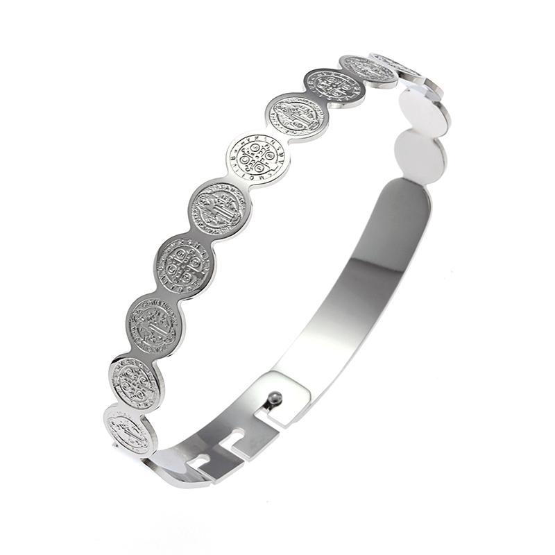 Modeontwerp Roestvrij Staal Gebogen Tafelgerei Vork Open Armband Mannen en Vrouwen Persoonlijkheid Bedel Hip Hop Casual Sieraden Cadeau