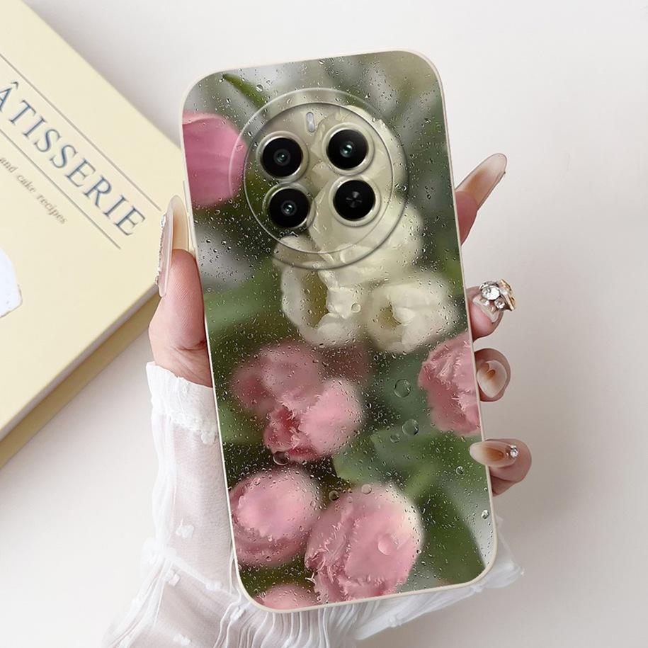 For Realme 12 Pro Plus Case RMX3840 RMX3841 Cover Luxury Marble Soft Silicone Shockproof Funda For Realme 12 12+ 12Pro 12X Coque