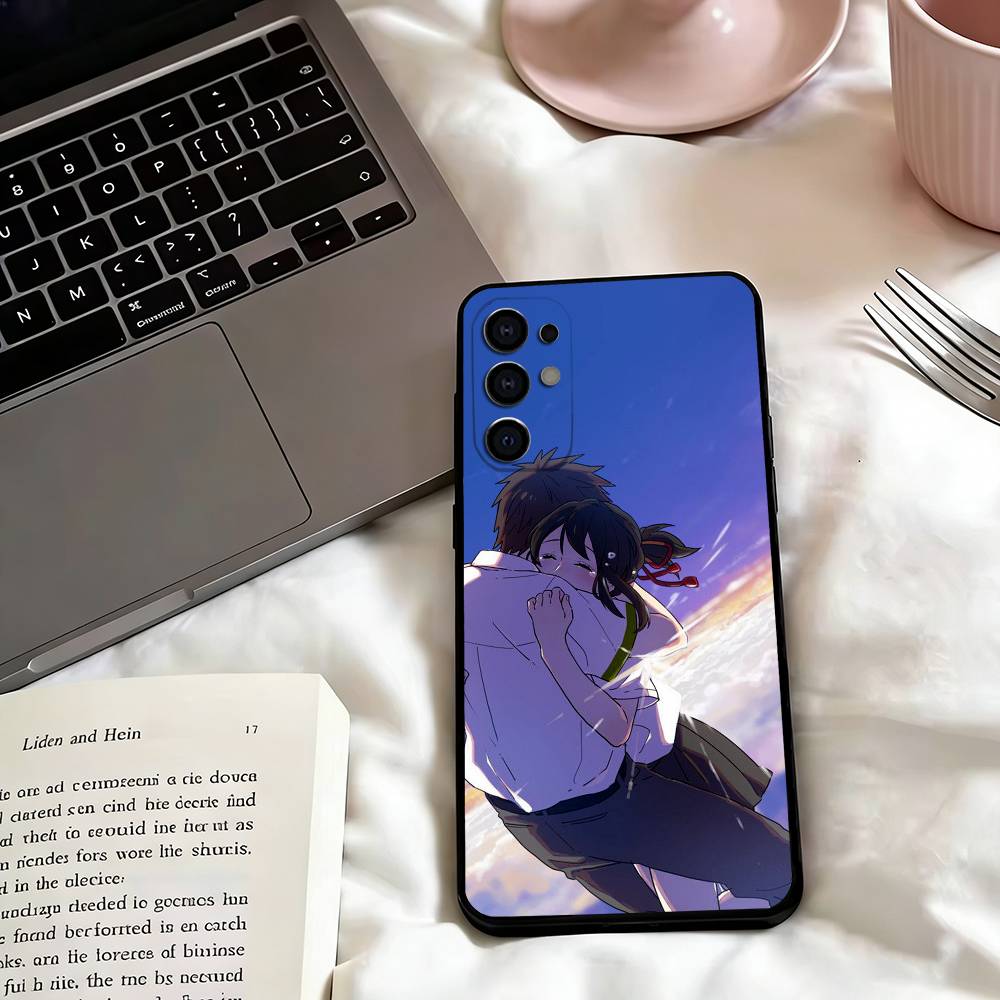 Anime Your N-Name K-Kimi Phone Case For Samsung S25,S24,S21,S22,S23,S30,Ultra,S20,Plus,Fe,Lite,Note,10,Black Cover