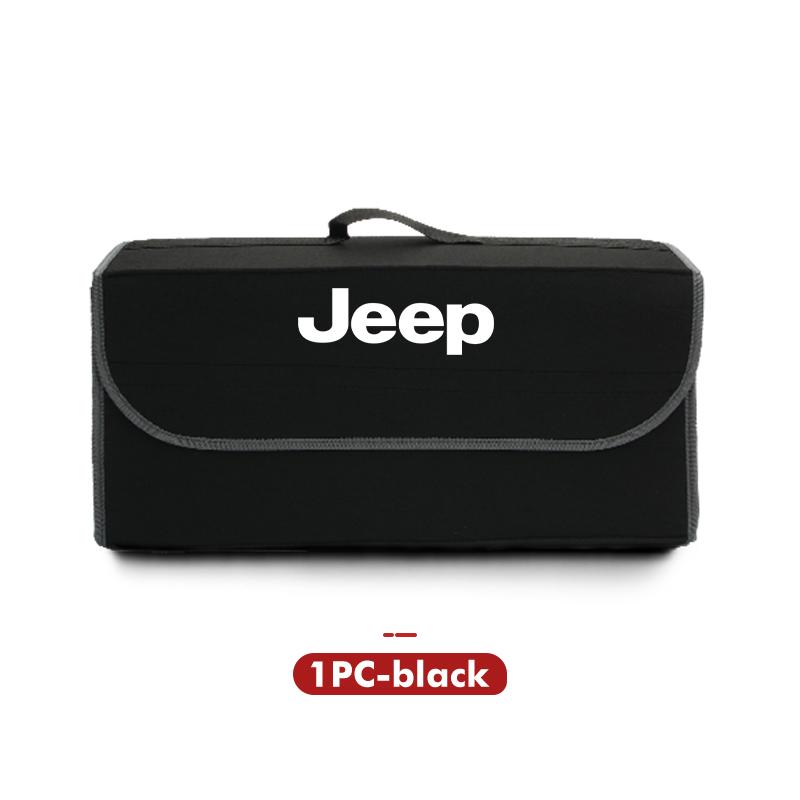 APK6 Car Trunk Storage Box Portable Travel Organizer Folding Bag For Jeep Cherokee Wrangler JK Gladiator Compass Renegade Patriot