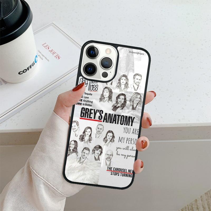 

Greys Anatomy TV Show You are my person Phone Case For iPhone 17 Air 16 pro max 15 14 plus 12 13 Cover coque iPhone 14pro max