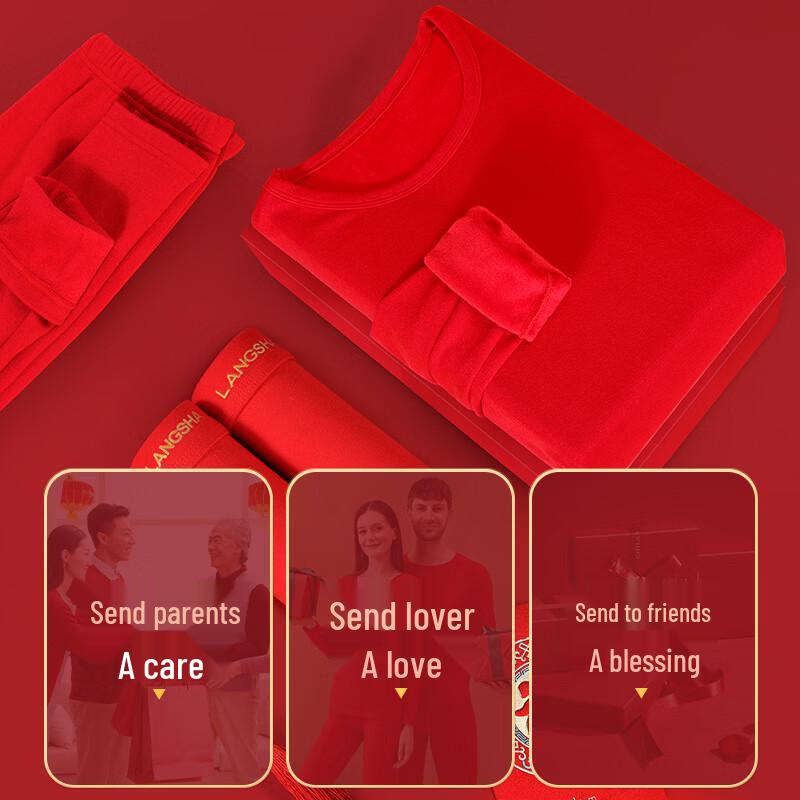 LANGSHA Women's Basic Fleece-Lined Thermal Set