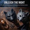 Lustige Cosplay Halloween Wolfsmaske 3D Fellstruktur Werwolfmaske Party Kostümmaske Verkleidungs Requisite