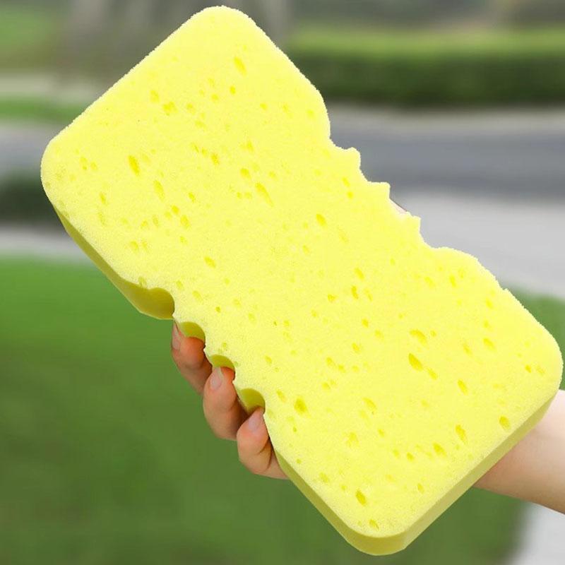 High-Quality Auto Cleaning Sponge Brush For Car Wheel Tire Wash Wipe Water Suction Sponge Pad Wax Polishing Tyre Brushes Tools