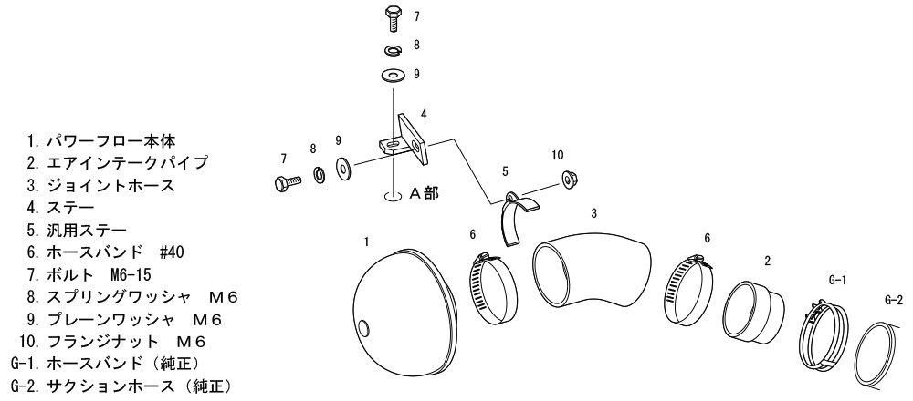 HKS Super Power Flow Intake Air Cleaner for ek Sport 3G83 ek Sport 3G83 and Otti 3G83 Part CBA-H82W (Turbo) (2006/09-), LA-, CBA-H81W (Turbo)