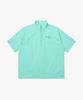 Comfy Woven Short Sleeve Anorak Mint