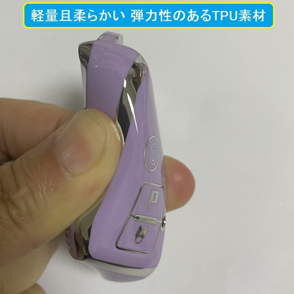 [ZANEKO] Key Case Compatible with Suzuki New Spacia Spacia Custom Solio Flare Wagon Smart