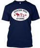 Jackson Hole Moose Badge No 72 Wyoming T-Shirt Made In the USA Size S To 5XL