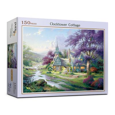 Suburban Clock Tower Jigsaw Puzzle 150 Pieces