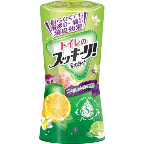 Earth Chemical Toilet Sukki-ri! Premium Citrus Scent 400mL