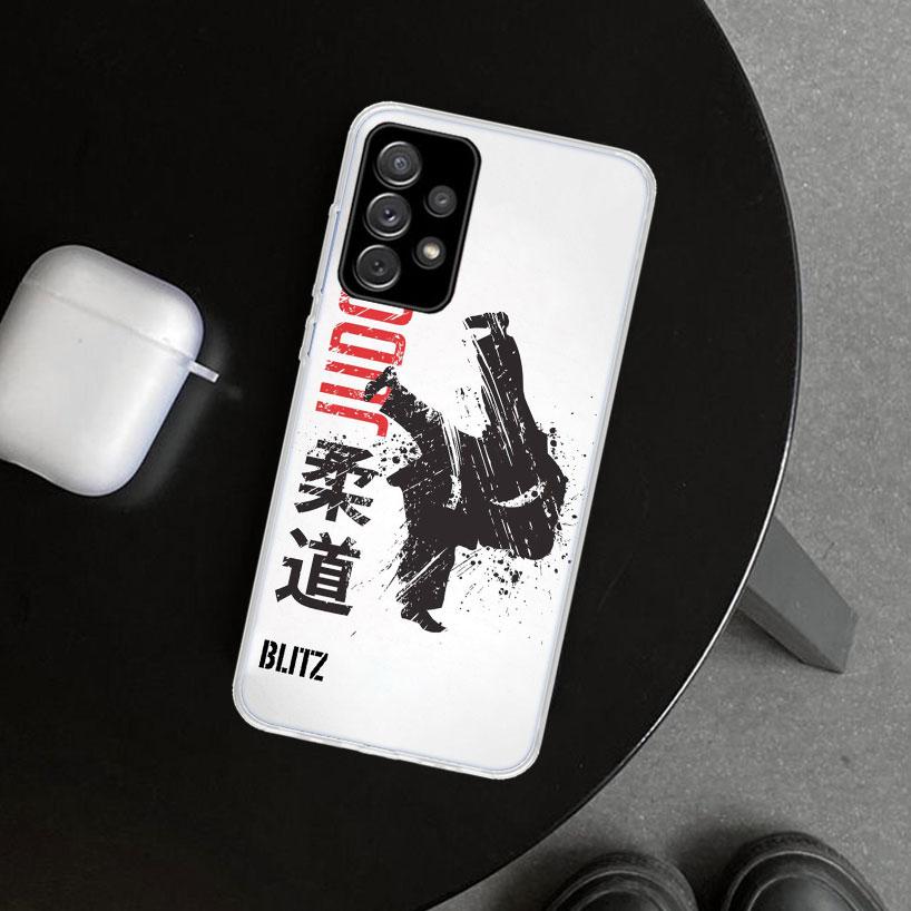 Judo Jiu Jitsu BJJ Brasilianische Handyhülle für Samsung Galaxy A12 A22 A32 A52 A72 A02S A51 A50S A31 A20S A10S Note 20 Ultra 1