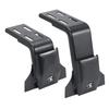 Abrazaderas de Techo para Canalones de Lluvia de Aluminio de Alta Resistencia para SUV Camión Rango de Altura 12-23 cm Ajuste Seguro No Requiere Herramienta
