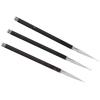 3pcs Nail Art Liner Brushes Home Salon Portable Nail Painting Drawing Design Brush Set
