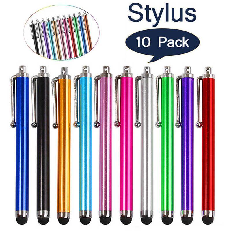 Versatile 10x Metal Universal Stylus Pen For Ipad Iphone Touch Screens With Scratch Resistance
