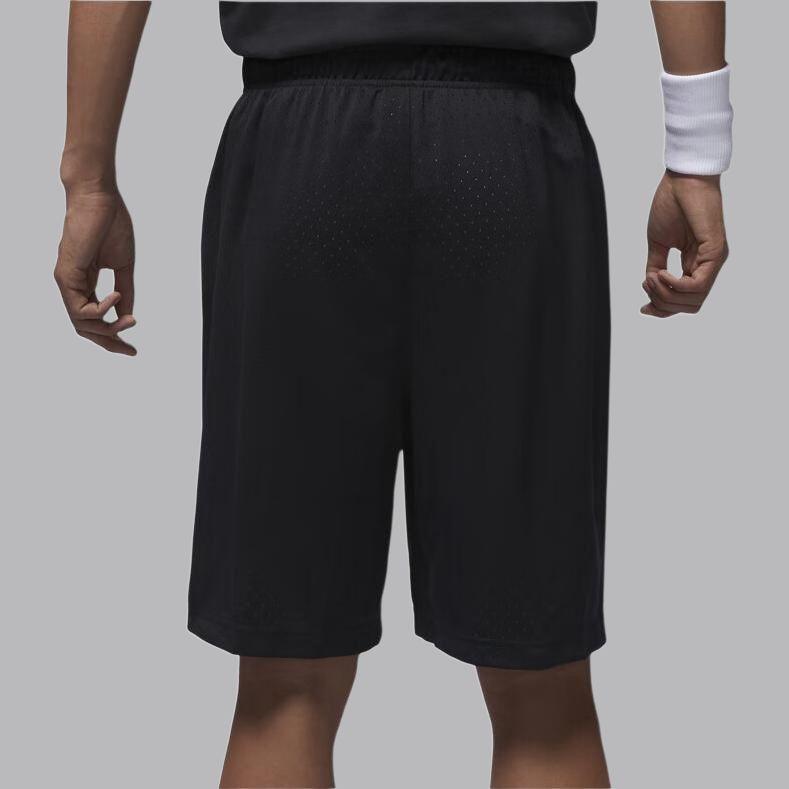 Jordan Sport Dri-FIT Comfortable Lightweight Mesh Breathable Quick-Dry Basketball Shorts Men Shorts Black FZ9986-010