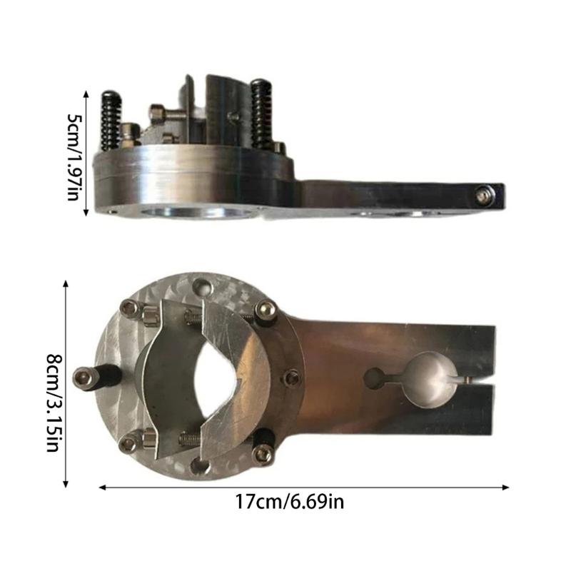 Cutting Machine Clamp 25mm AntiCollision Fixture Plasmas Torch Clamp Holder Cutter Holder Torch Clamp Easily to Install