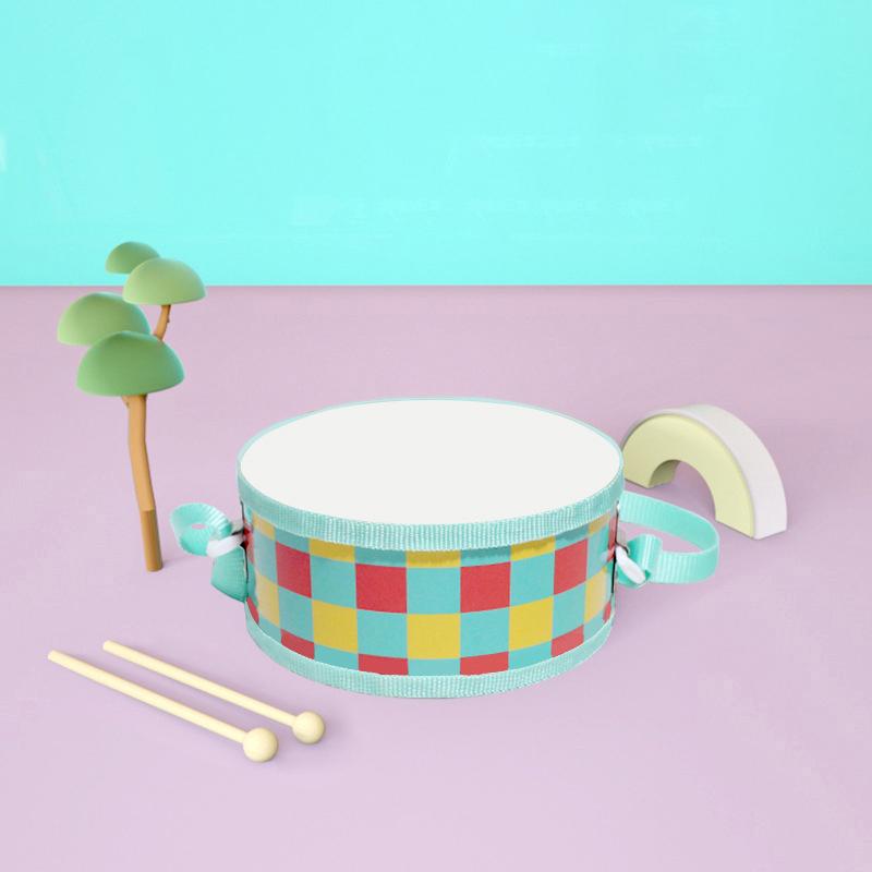 Children'S Wood Drum Early Educational Percussion Musical Instrument For Children Beat Instrument Hand Drum Toys