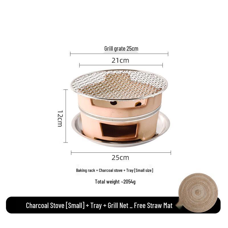 Lilang Multifunctional Charcoal Stove Set with Clay Pot and Grill