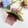 Side Clip Flower Hair Comb Bohemian Wedding Bride Accessories  Water Splashing Festival