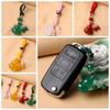 Good Moral Agate Gourd Jewellery Pendant Chalcedony Chalcedony Gourd Keychain Pendant  Car Pendant