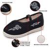 New Spring and Autumn Children's Hanfu Embroidered Cloth Shoes Embroidered Non-slip Soft-soled Casual Shoes