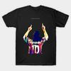 Herren Schwarzes Print-T-Shirt Ronaldinho Pop Art No-Cut Transferpapier Druck Baumwoll-T-Shirt