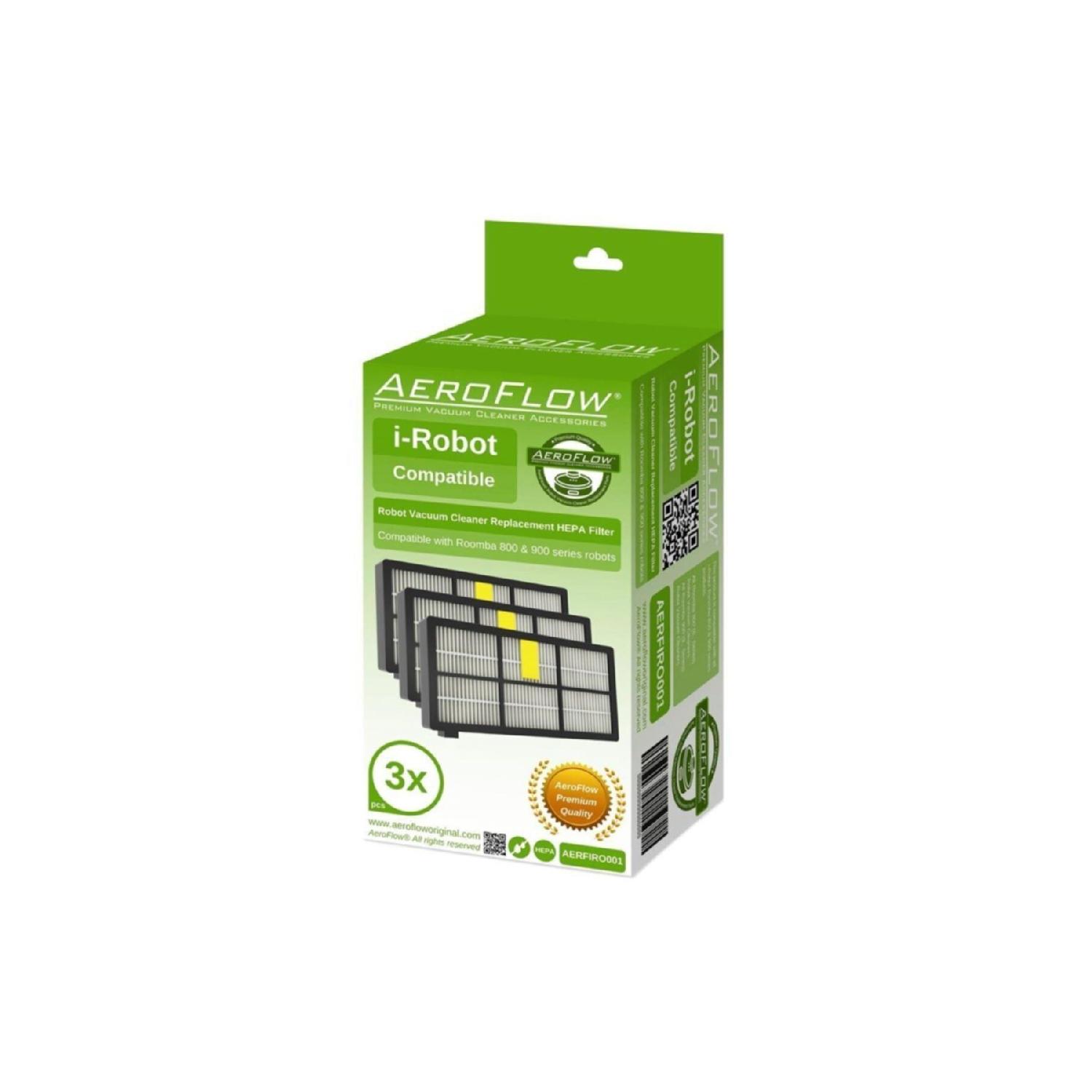 

Aeroflow Original Irobot Roomba 850 Hepa Filter Set Of 3 синий белл