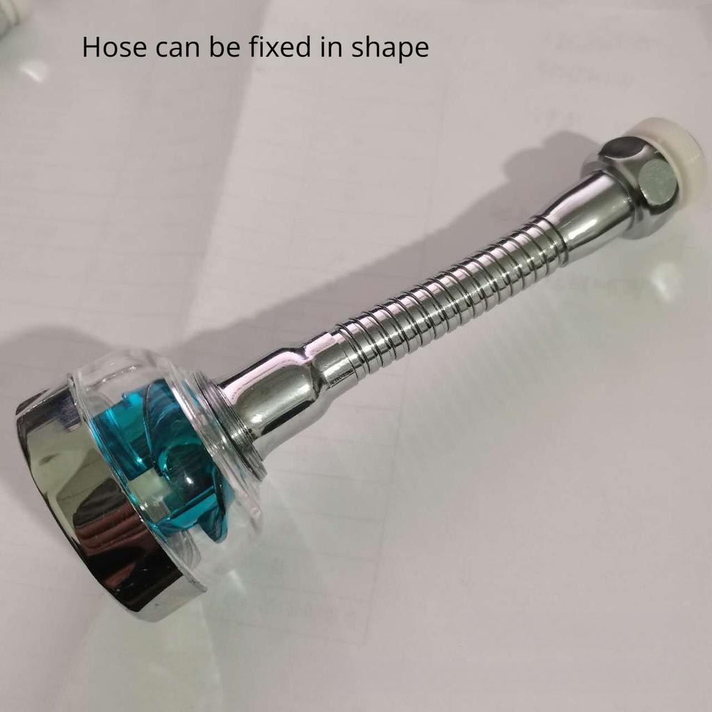 Küchenarmatur Perlatore Turbo-Duschkopf 360° Drehung Spritzschutz Armatur Waschbecken Universelles Verlängerungsrohr Lüfterfilter
